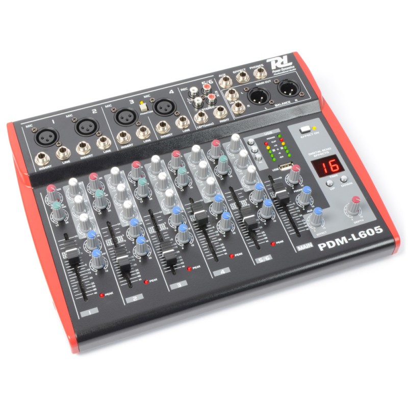 Music Mixer 6Ch.MP3/ECHO EGO Technologies