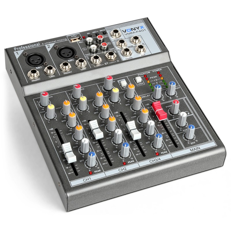 Music Mixer 4Ch/MP3/Echo EGO Technologies